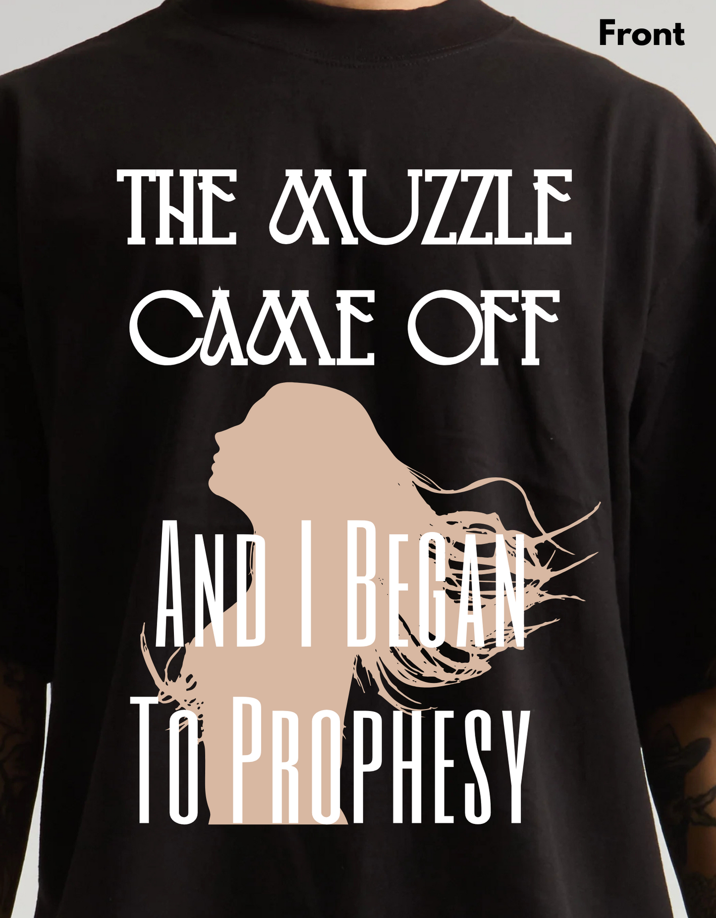 The Muzzle Came Off - Women's Heavyweight Oversized Tee