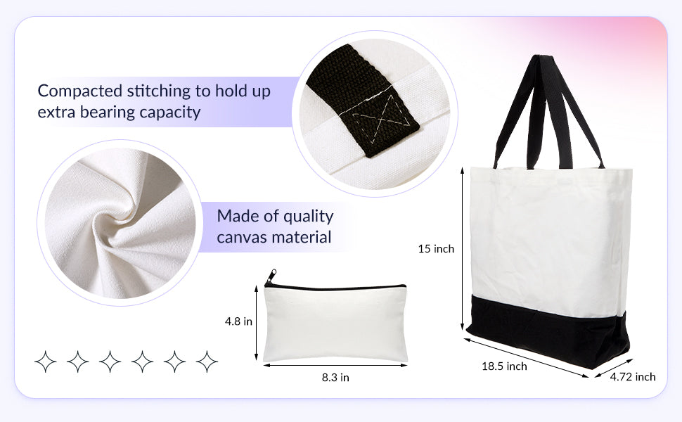 Established Woman Bag and Pen Pouch Set